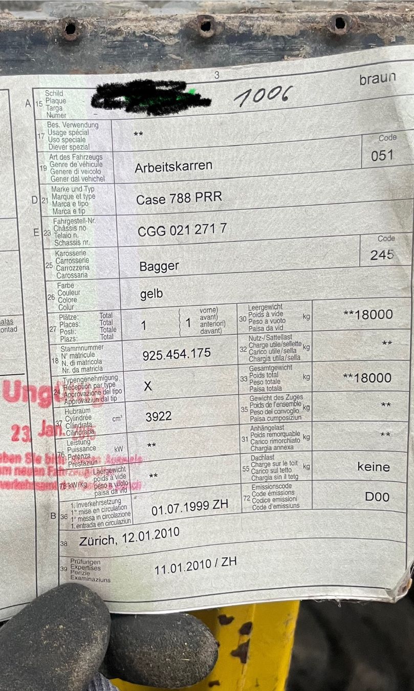 Escavatori: Pneubagger Case 18to – Usato da Anglikon venduto da Stre1982 7