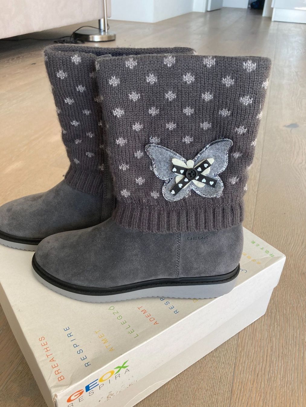 Geox Scarpe per ragazze: Geox Stiefel Gr. 33 NEU! – Nuovo e nell'imballaggio originale da Meilen venduto da Golfer04 2