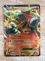Pokemon Entei EX Karte 13/108 guter Zustand