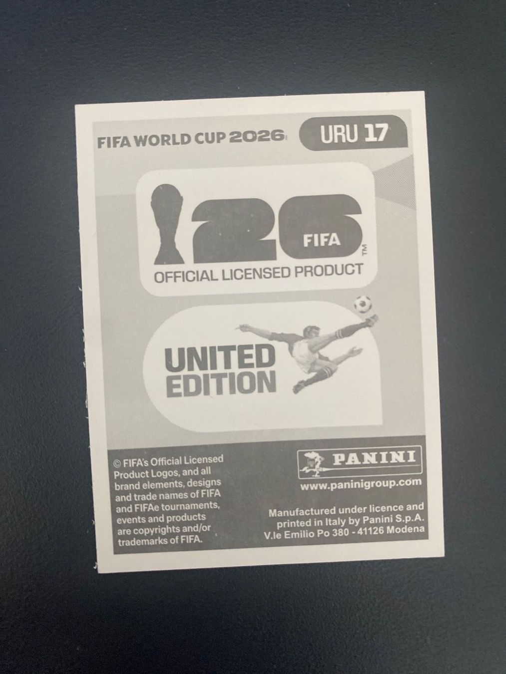 Panini Carte collezionabili: Panini FIFA World Cup Sticker URU 17 – Nuovo (secondo la descrizione) da Glattbrugg venduto da riseca 1