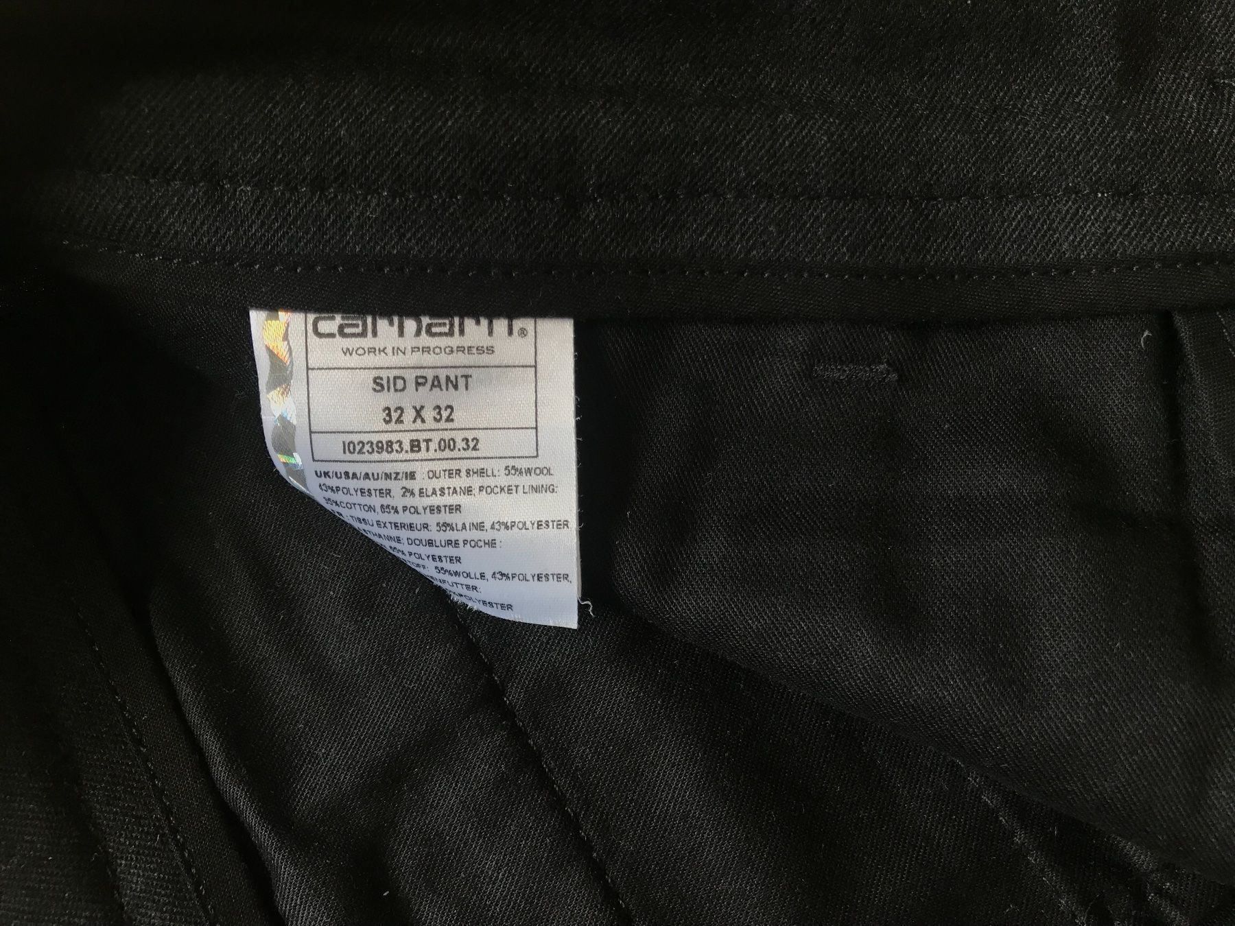 Carhartt Hosen: Carhartt Hose, feiner Stoff, anthrazit – Neu (gemäss Beschreibung) aus Zürich von mybuybye 7