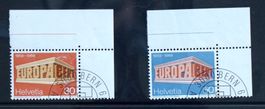 Satz Europamarken 1969 Ersttagstempel