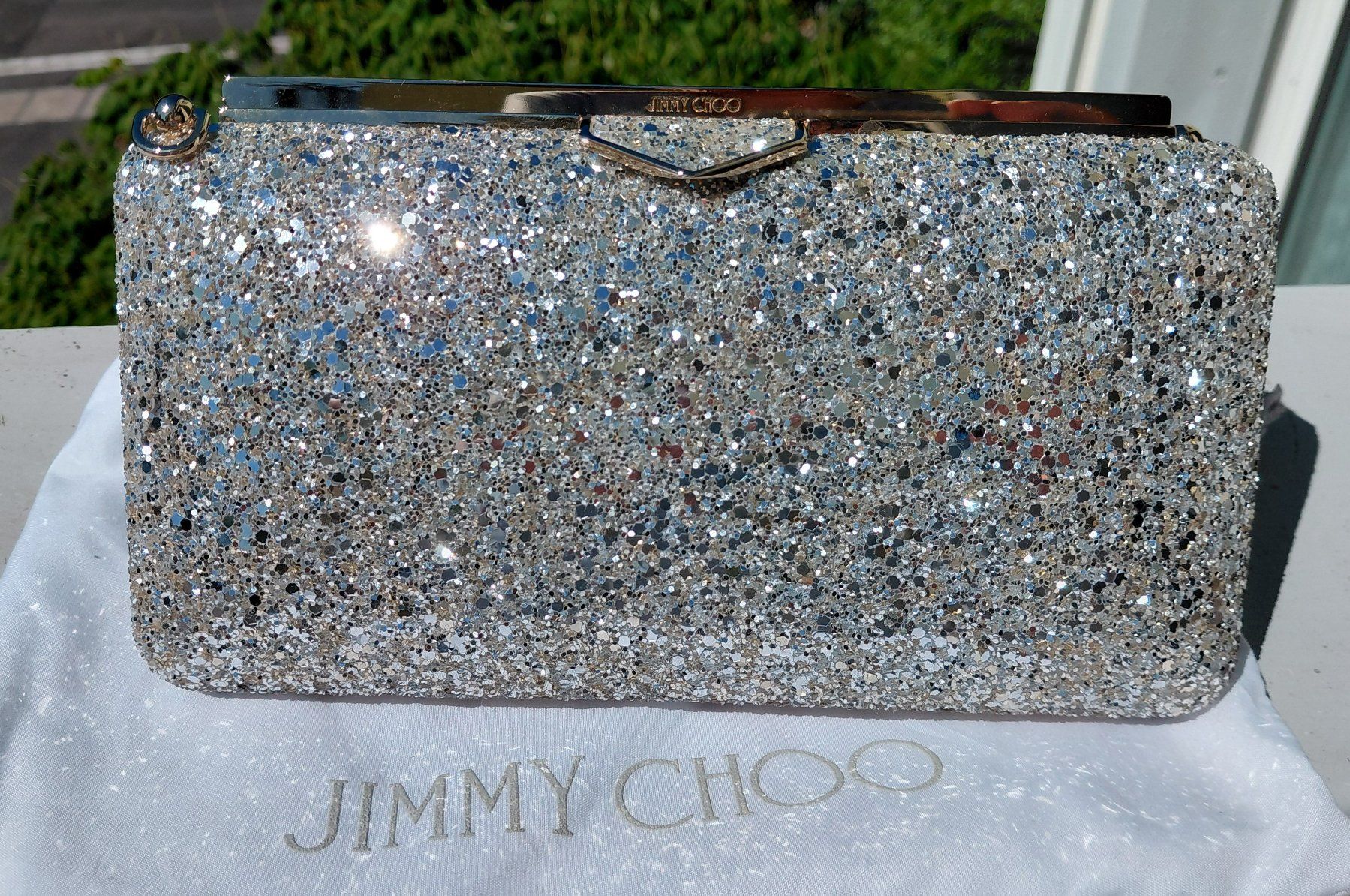 Jimmy Choo Borse da donna: Jimmy Choo Clutch Glitter – Usato da Zürich venduto da ewka 1