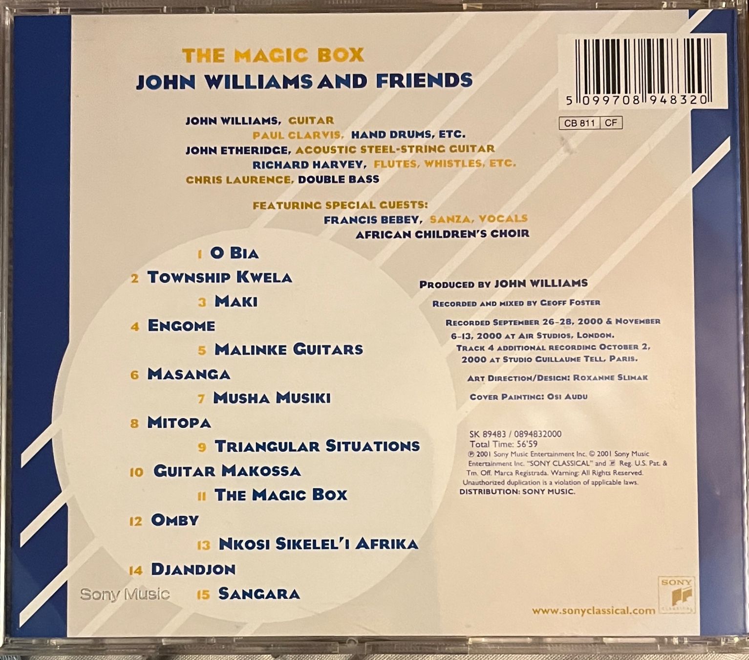 CDs: CD - John Williams - The Magic Box – Gebraucht aus Renan BE von johncactus 1