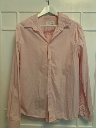 PIER ONE Shirt pink long sleeve size M