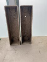 2 Vasi rettangolari in pietra per esterni - 45 cm lungh. - p