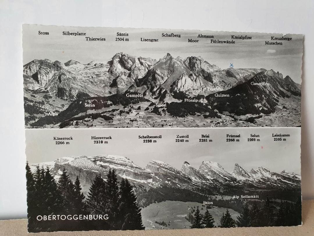 Cartoline postali: OBERTOGGENBURG – Usato da Delémont venduto da Domdom1