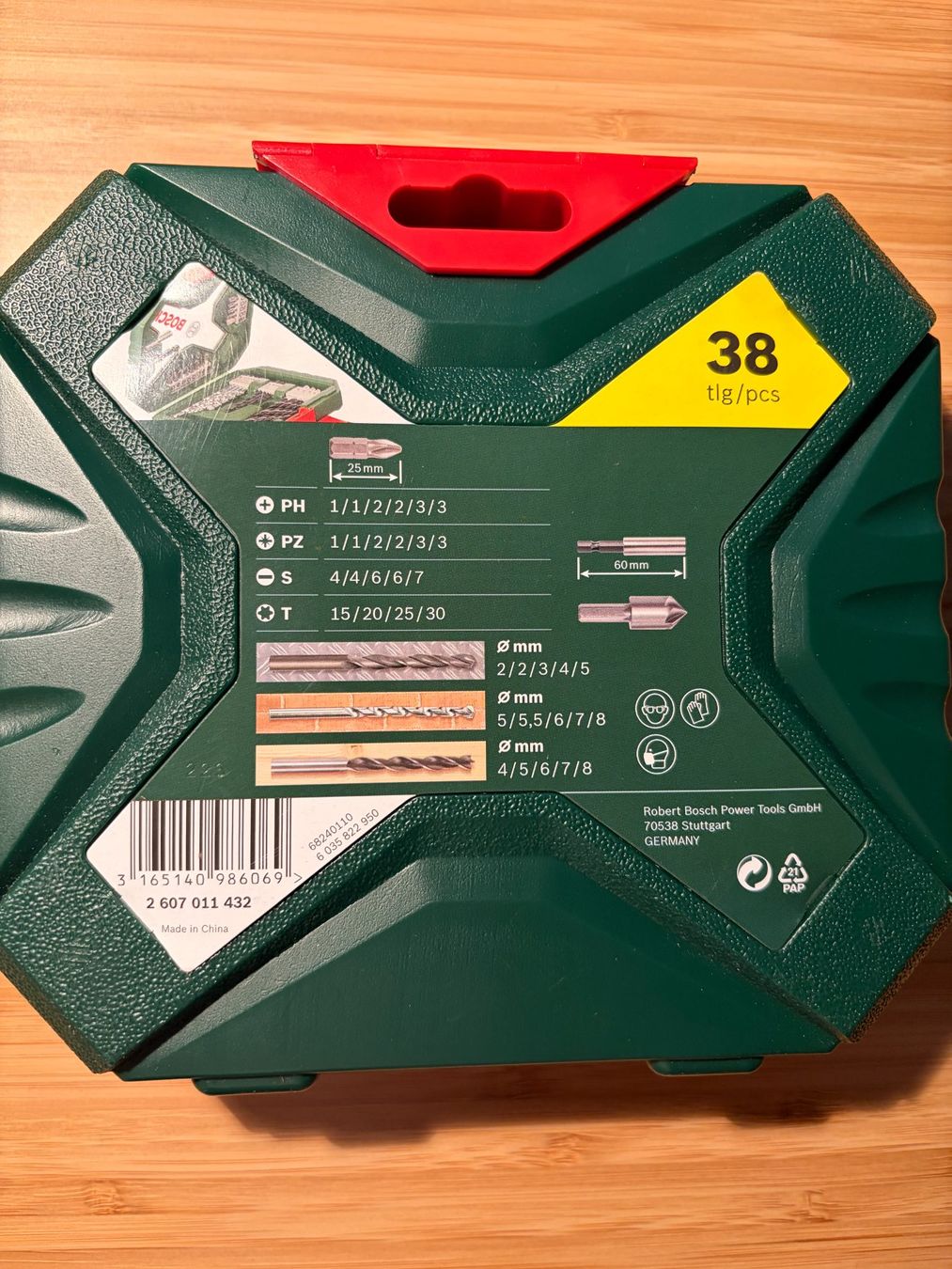 Bosch Tutti gli attrezzi: Bosch38-teiliges X-Line Bohrer- und Schraubenbit-Set – Nuovo (secondo la descrizione) da Degersheim venduto da 8sven