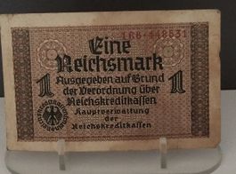 1 Reichsmark banconota usata