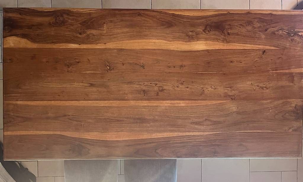 Tables: Table 100 x 200 en bois massif – D'occasion à Vicques par fafleur 2