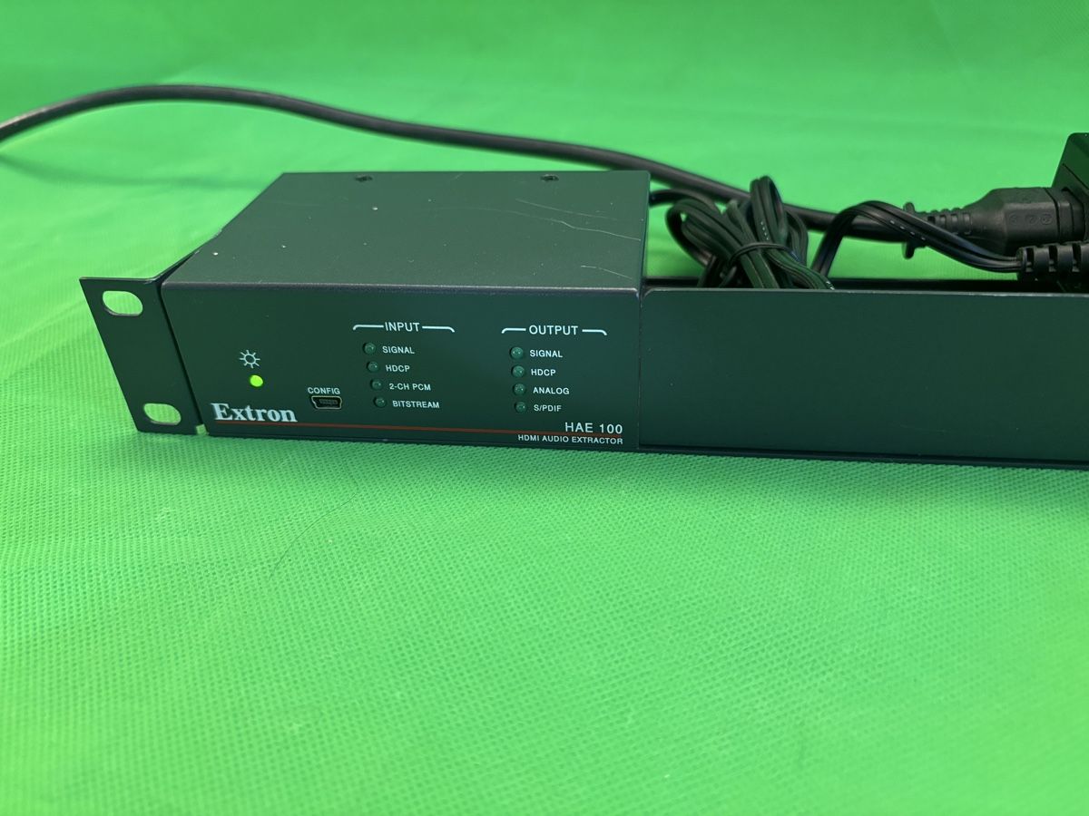 Convertitori: Extron HAE 100 HDMI Audio Extractor schwarz gebraucht – Usato da Kilchberg ZH venduto da bionicdog
