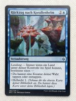MTG Rückzug nach Korallenhelm BFZ 082 Deutsch Uncommon