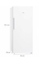 Siemens Gefrierschrank 161cm Hoehe Weiss guter Zustand