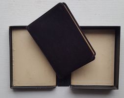 Schönes, ledergebundenes Gesangbuch der evang. Kirche (1912)