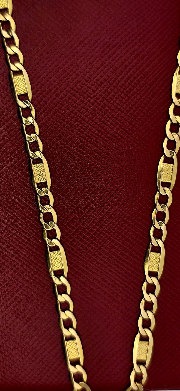 Catenine: 14 Karat Figaro-Kette – Usato da Zürich venduto da Juwelier_Stauffacher 2