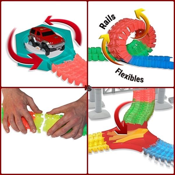 Spielzeuge: LS BROSZIO Autospielset, 192er Glow V – Neu und originalverpackt aus Wettingen von kochshop 2