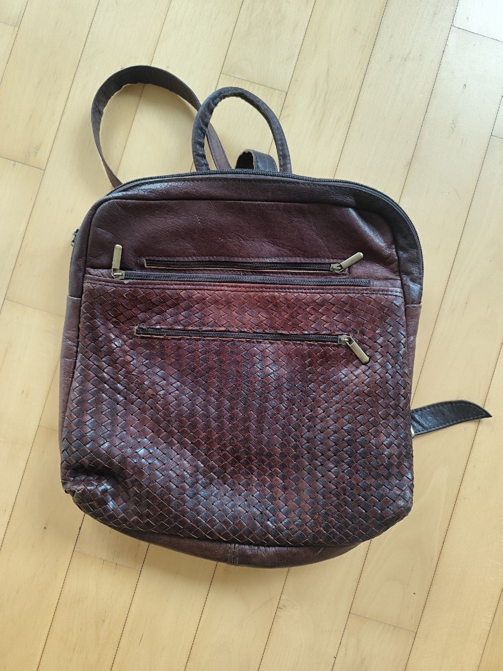Zaini: Echte Leder Rucksack Braun, Vintage – Usato da Zürich venduto da Claudia_Zueri