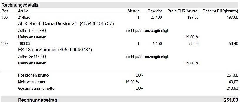 Ganci per rimorchio: Dacia Bigster AHK – Nuovo e nell'imballaggio originale da Leibstadt venduto da Roger7978 4