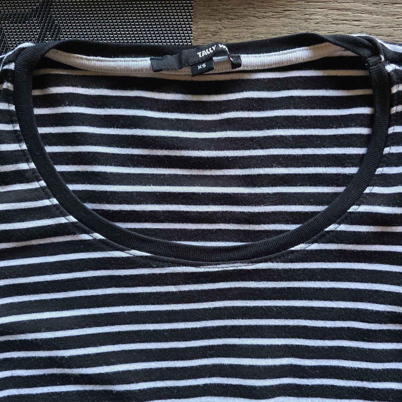 Maglioni & Felpe: 🐸 TALLY WEIJL BASIC PULLOVER XS GESTREIFT BLAU WEISS – Usato da Môtier (Vully) venduto da Frogs 7