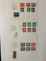 Nation Unies 1955, Kat. 21-27, 2 FDCs, KP 85.--