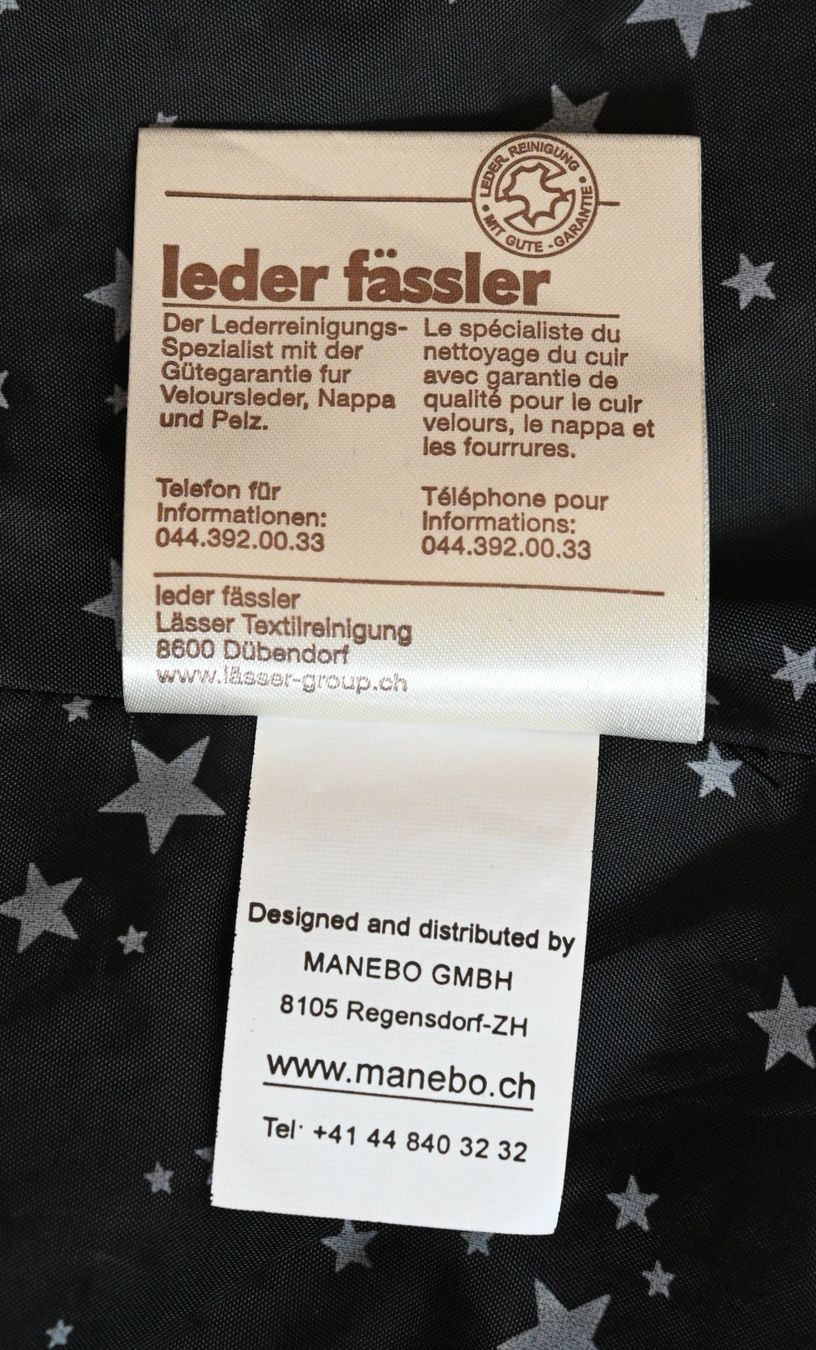 Manebo Giacche: MANEBO, Lederjacke, Gr. 42,  Top Zustand!! – Nuovo (secondo la descrizione) da Oetwil a.d.Limmat venduto da Postding 7