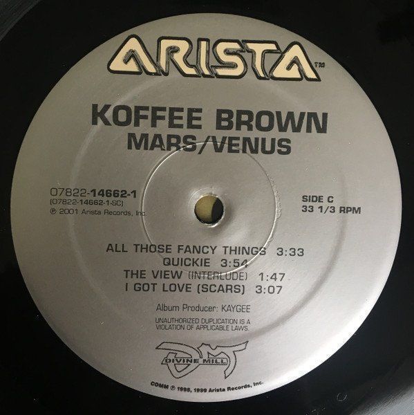 Dischi in vinile: Koffee Brown ‎– Mars / Venus (LP) – Usato da Genève venduto da jim.k 3