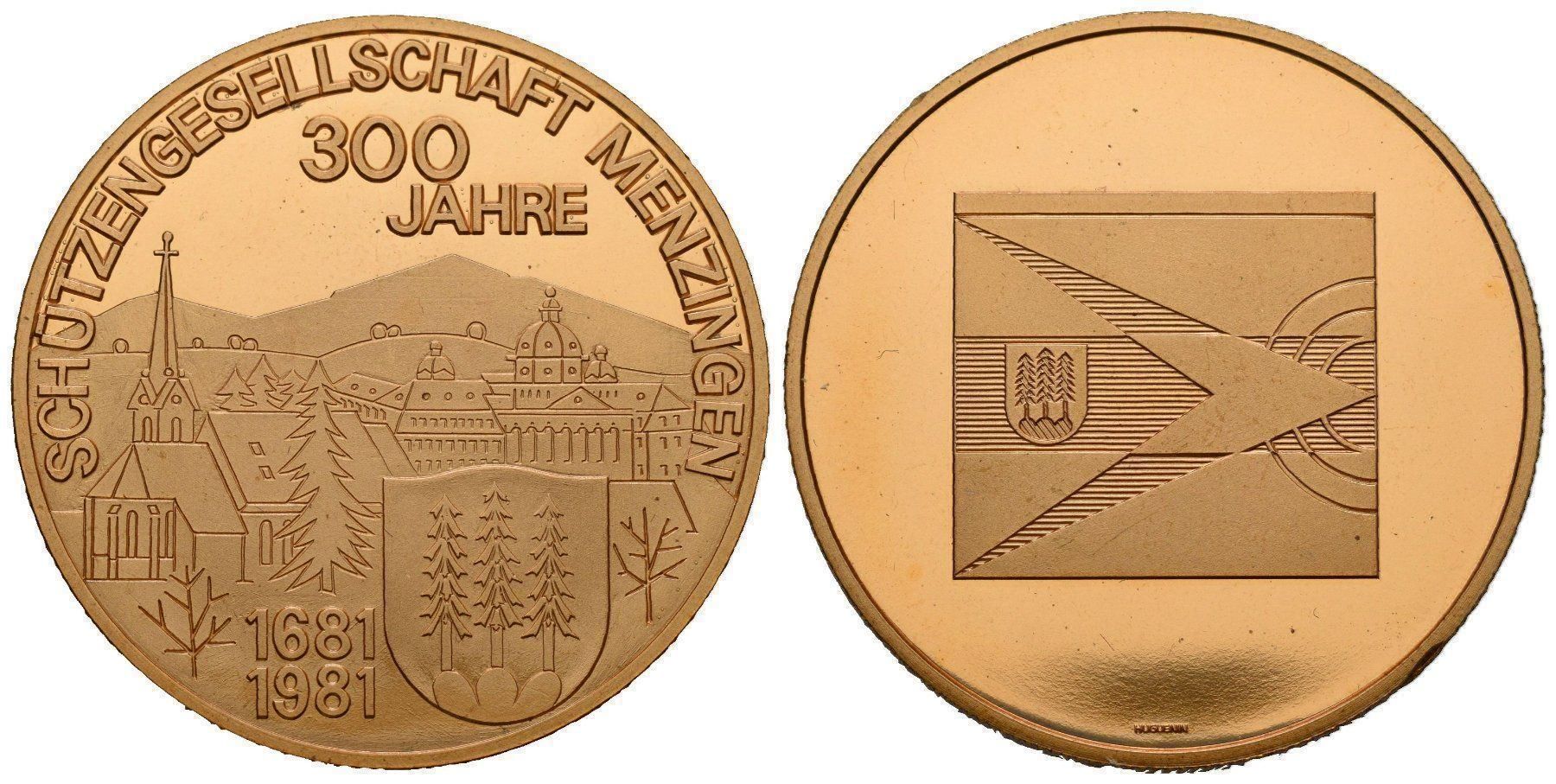 Medaglie: Schützengesellsch. Menzingen 1981 /1485/ – Usato da Trimbach venduto da Solothurn1