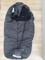 Odenwälder BabyNest Teddy Fusssack schwarz gebraucht