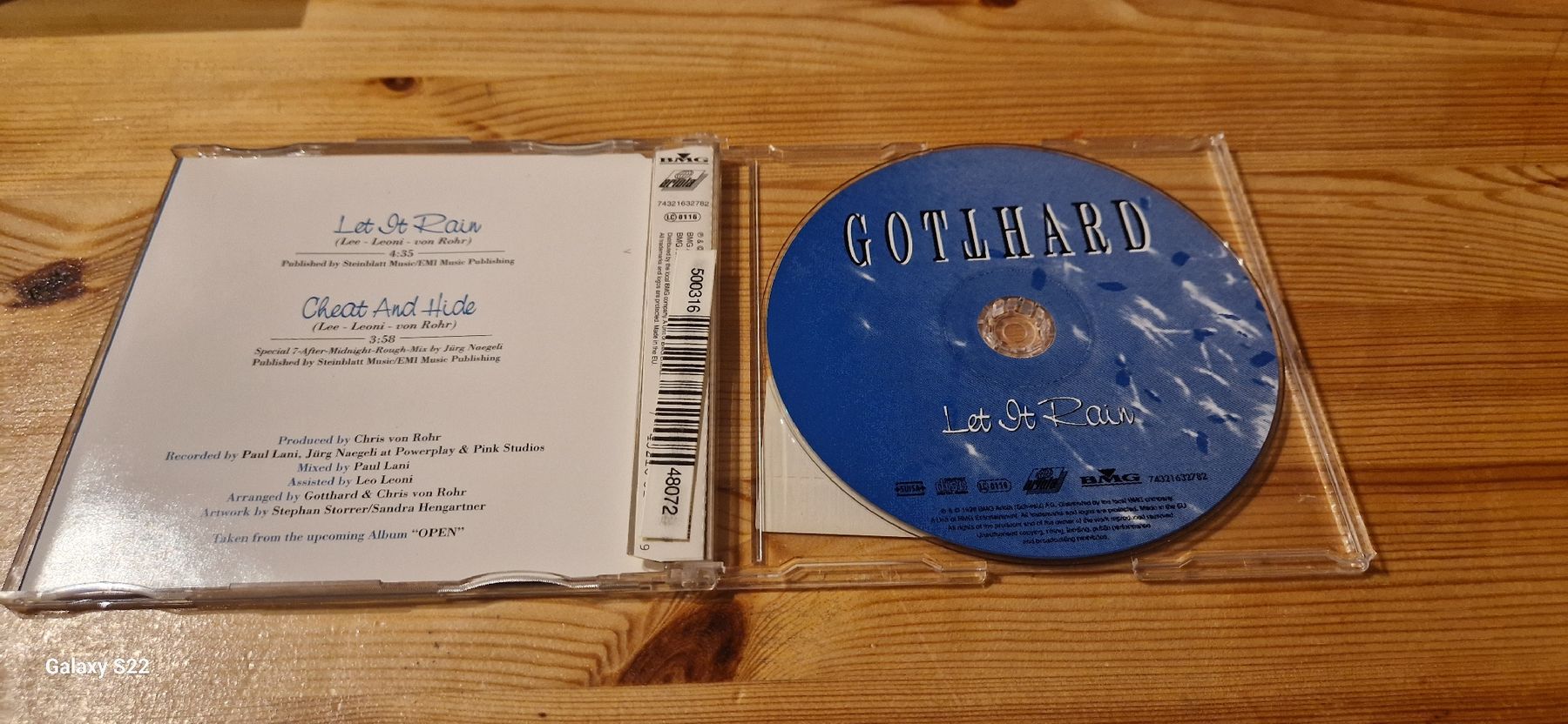 CD: Gotthard – Let It Rain – Usato da Yvonand venduto da CD-KINGDOM 1