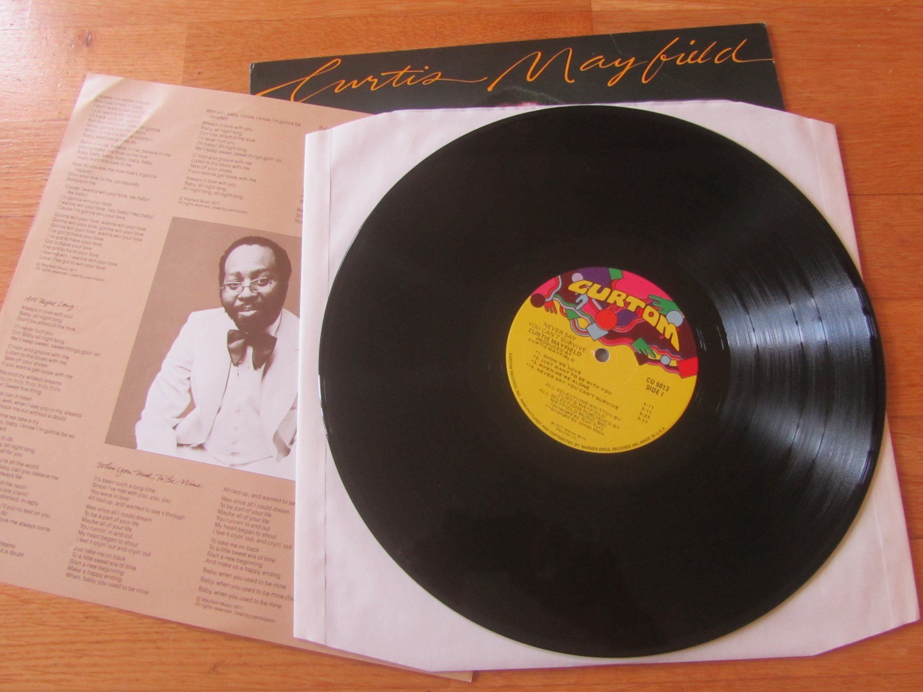 Schallplatten: Curtis Mayfield - "Heartbeat" - Seltene LP – Gebraucht aus Seengen von mikelele 1