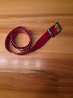 Esprit Damengürtel, Leder, Rot, Grösse 90cm, Top Zustand