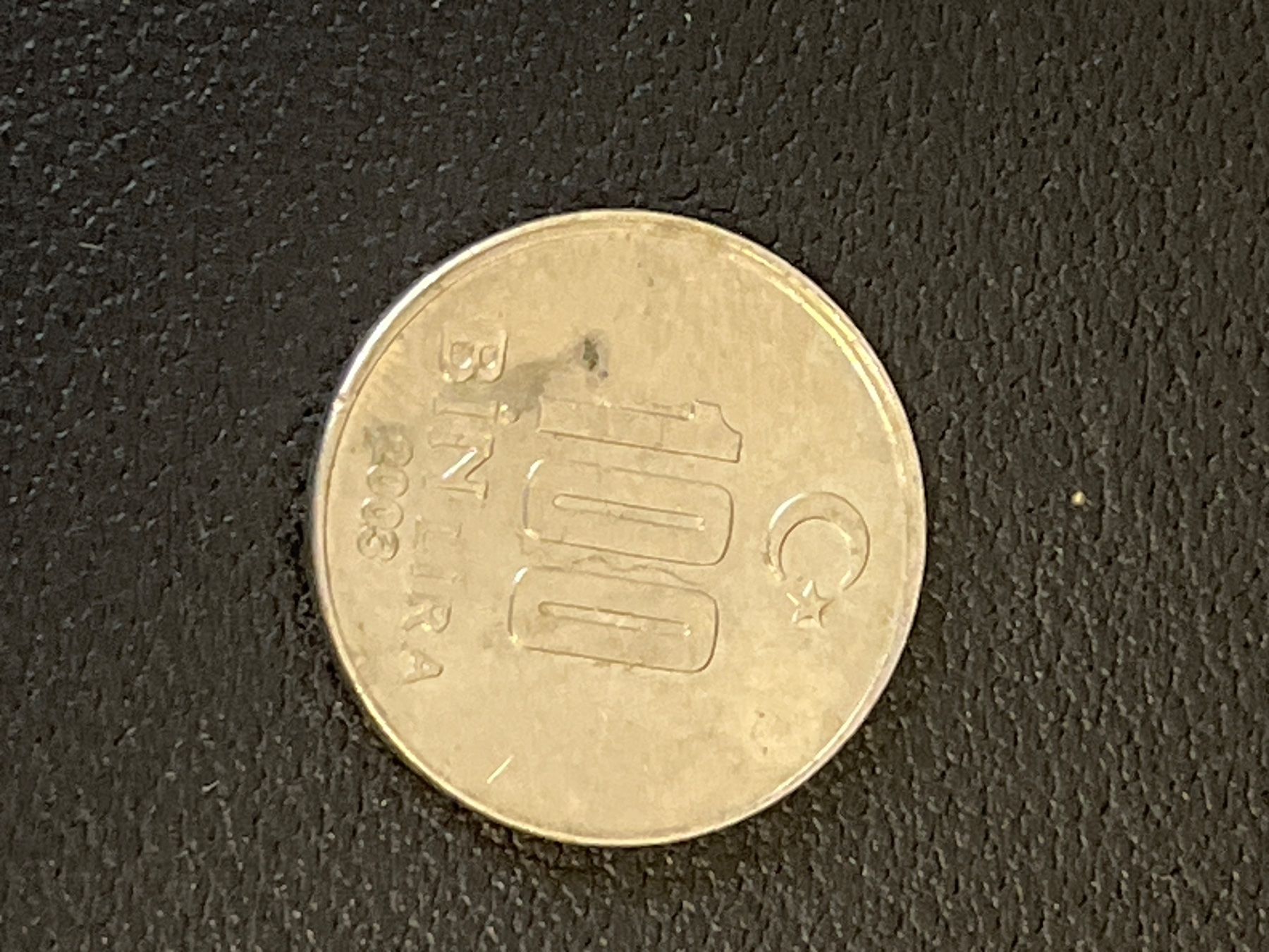 Tutti le monete: 100 Lira - 2003 Turkey – Usato da Chiasso venduto da AzenYa