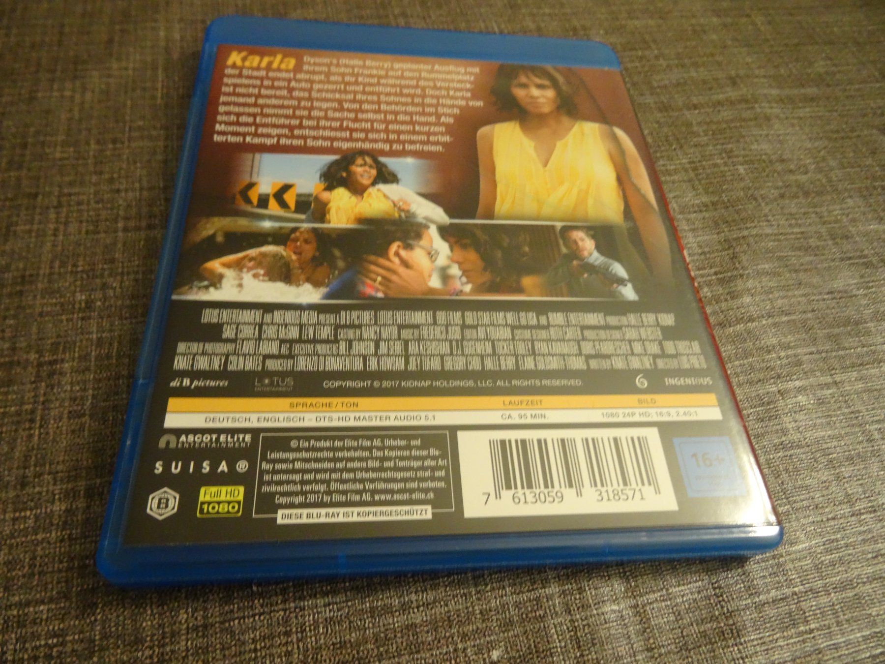 Tutti i DVDs: BluRay Kidnap Halle Berry – Usato da Olten venduto da Disc-Verkauf 2