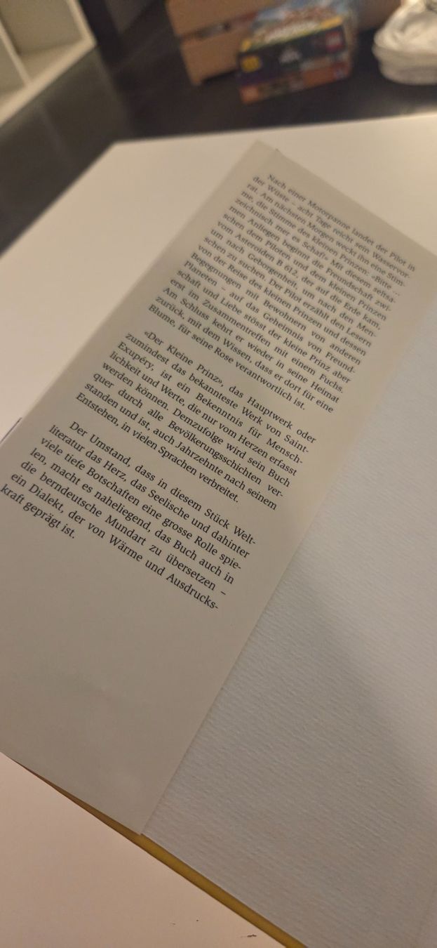 Libri: Der kleine Prinz - version berndeutsch Antoine de St.Exypery – Usato da Bremgarten b. Bern venduto da Marge7979 3