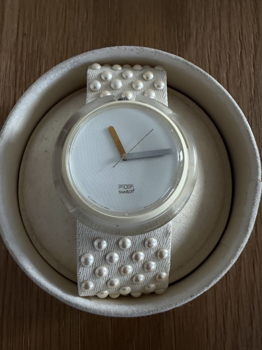 Swatch Orologi: POP Swatch Spezial 1989 Coco Noir, Blanc de Blanc – Nuovo (secondo la descrizione) da Basel venduto da Touri94 2