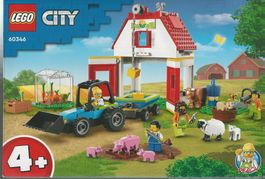 LEGO CITY 60346 IL FIENILE E GLI ANIMALI DELLA FATTORIA new