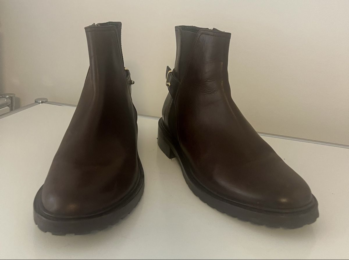 Navyboot Damenschuhe: Navyboot Stiefeletten braun, neuwertig Gr. 35 – Neu (gemäss Beschreibung) aus Zürich von Jaskam 4
