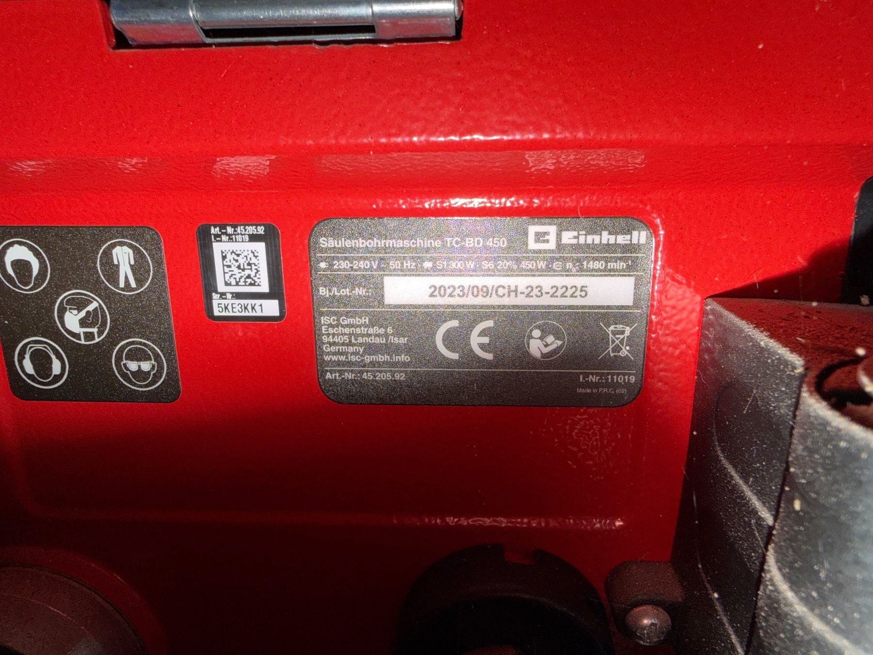 Einhell Perceuses: Bohrmaschine Rot Metall – D'occasion à Aarwangen par ederico12 1