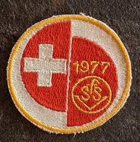 Aufnäher Schweiz 1977 SvS mit Kreuz 