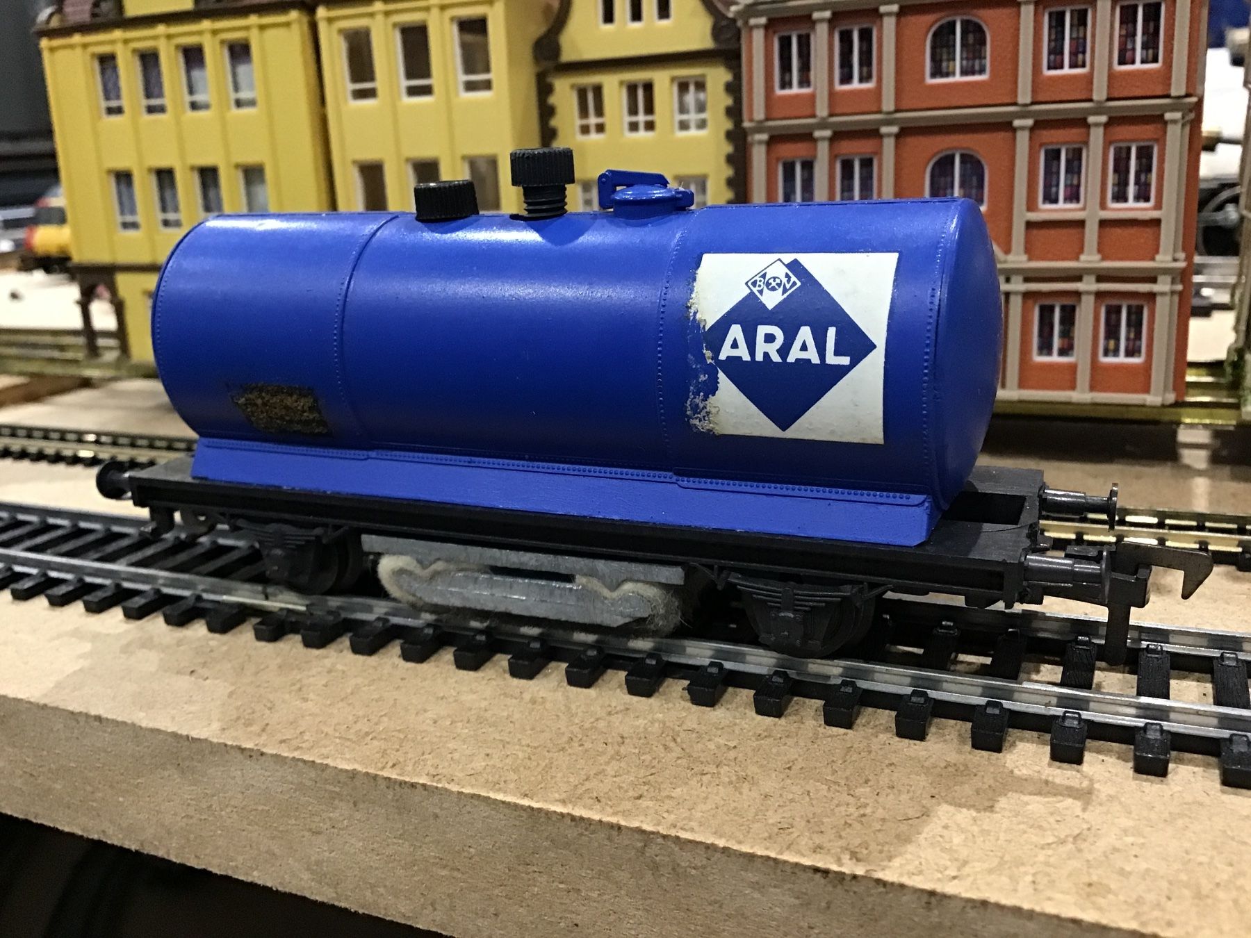 Fleischmann Modellini di ferrovie: FLEISCHMANN PUTZWAGEN H0 – Usato da Männedorf venduto da Spezial-Modelle 1