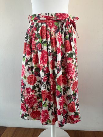 HALLHUBER : Jupe fleurie, taille 36