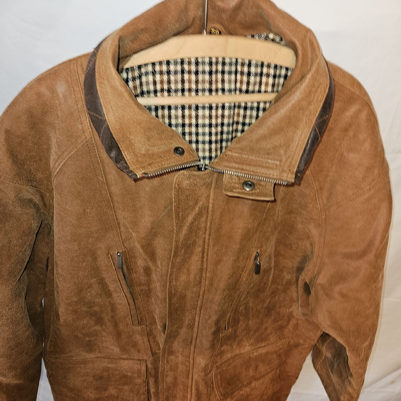 Jacken: Herren Lederjacke braun Gr. 52 Mann's – Gebraucht aus Kriens von gra_fhn7 8