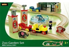 Brio tolles rares Brio Set Zoo Garden Nr. 33801 unbespielt