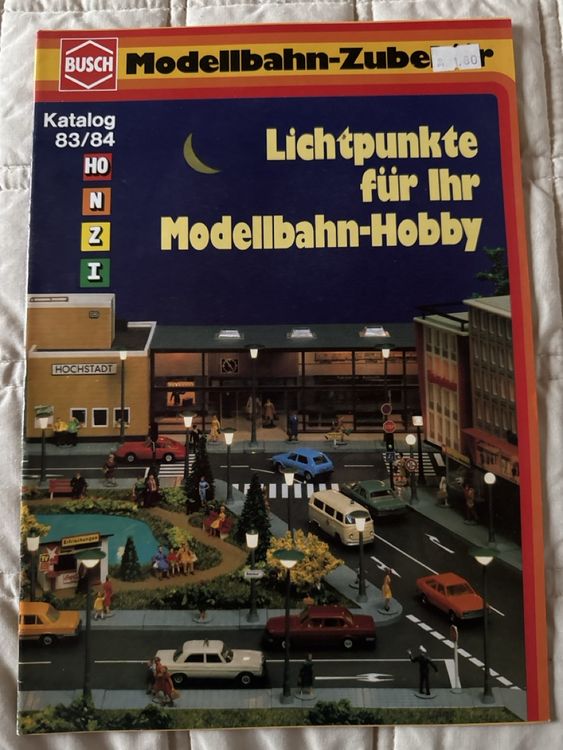 Busch Modellbahn Katalog 83/84 (Gebraucht) in Eschenz für CHF 6 – mit ...