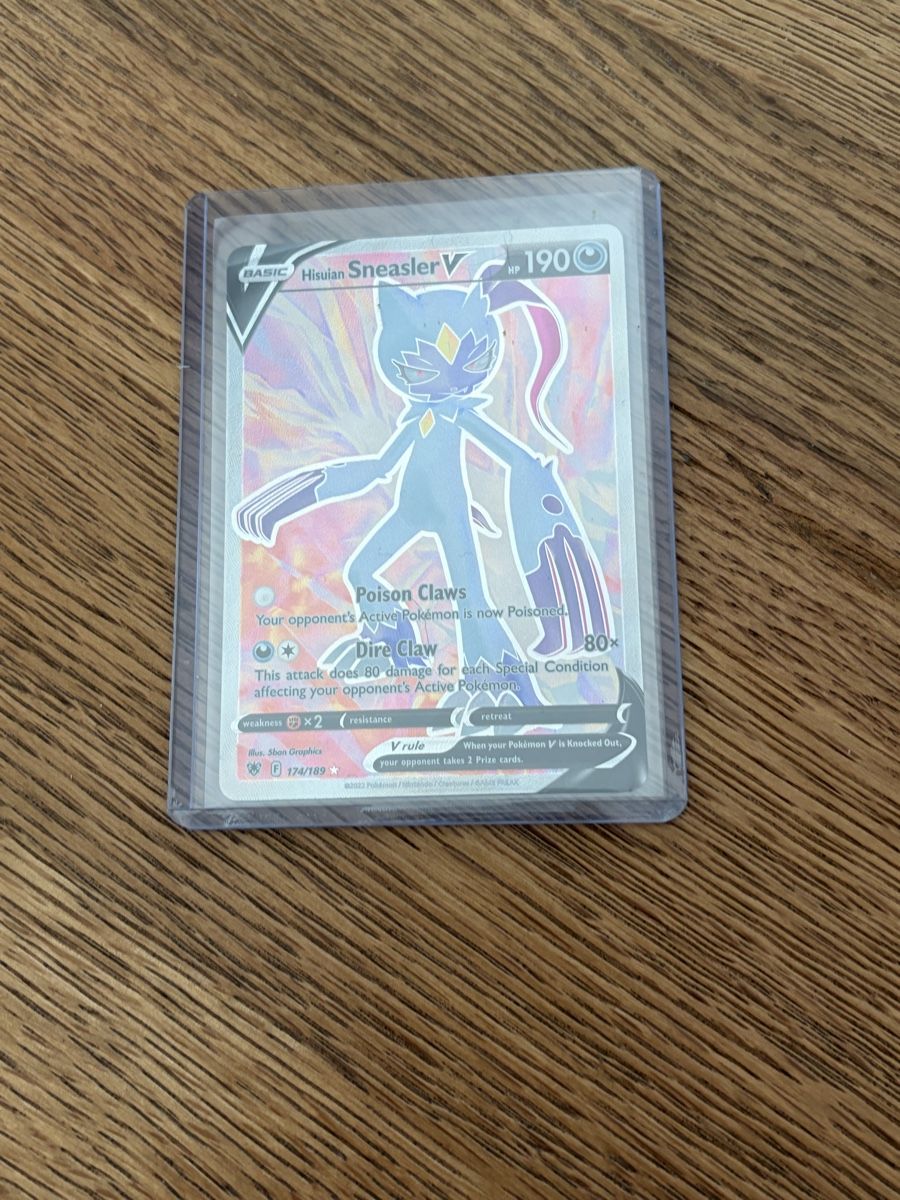 Pokémon Sammelbilder & Trading cards: Pokemon Sneasler V card – Gebraucht aus Aeschi SO von Fran1385 1