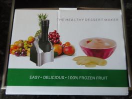 Healthy Dessert Maker Gefrierspeise Eisbereiter Neu