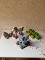 Giocattoli in legno, 4 pezzi, vari animali
