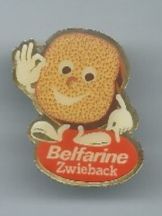 Placchette & Badge: Belfarine Zwieback Pin – Usato da Zürich venduto da t24_de
