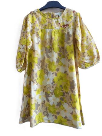 etwa Gr. 140 146 s.Masse leichtes Sommerkleid von VERTBAUDET