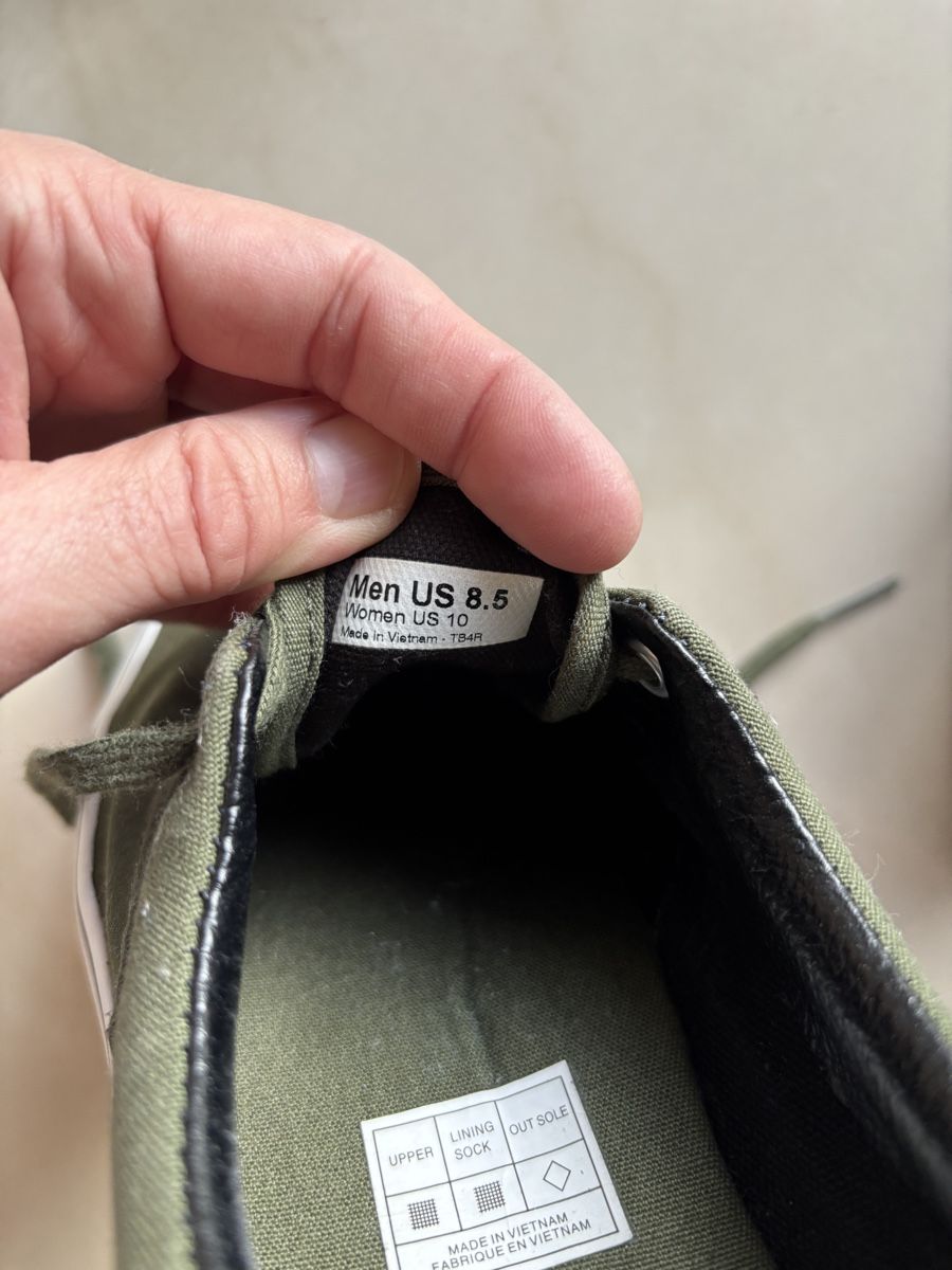 Vans Scarpe da uomo: Vans Skateschuh Olivegrün – Usato da Zürich venduto da Jaykay82 5